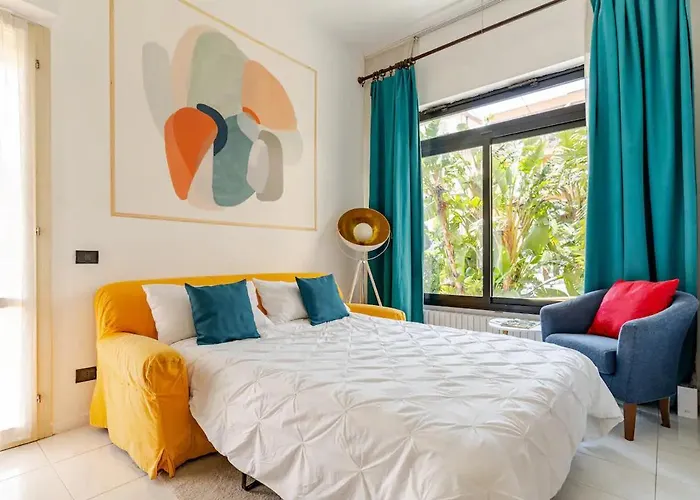 Thekeystudio, Colori Del Mare With Private Parking In 2 Mins From The Appartement Bordighera
